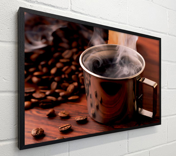 Steaming Hot Coffee