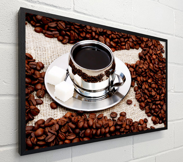 Silver Coffee Beans