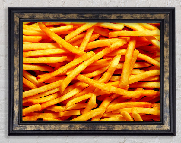 Any One For Chips Framed Print