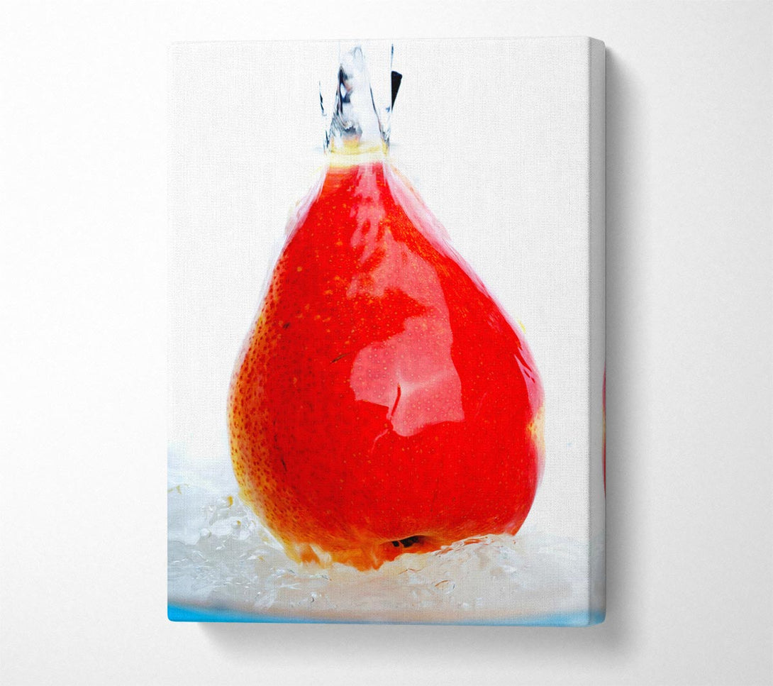  A Canvas Print of Red Pair Cascade Canvas Print