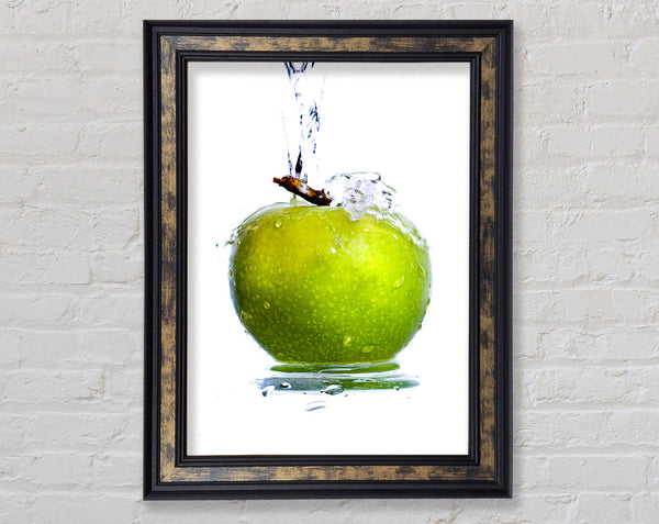 Apple Waterfall Framed Print