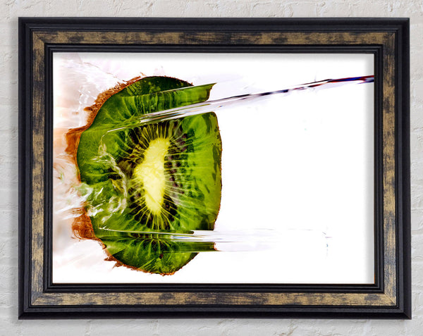 Kiwi Waterfall Framed Print