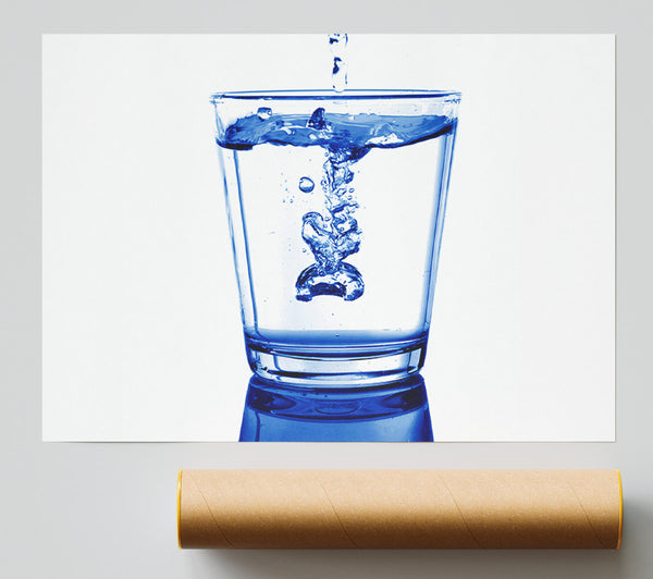 Water Glass Print