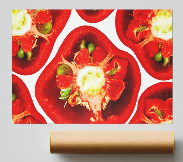 The Centre Of The Red Pepper Giclee Print