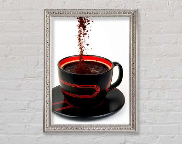 Kaffeebohnen gießen
