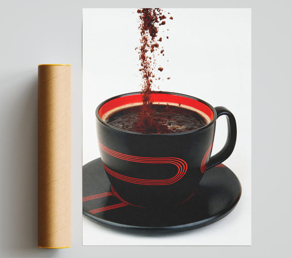 Coffee Bean Pour Giclee Print