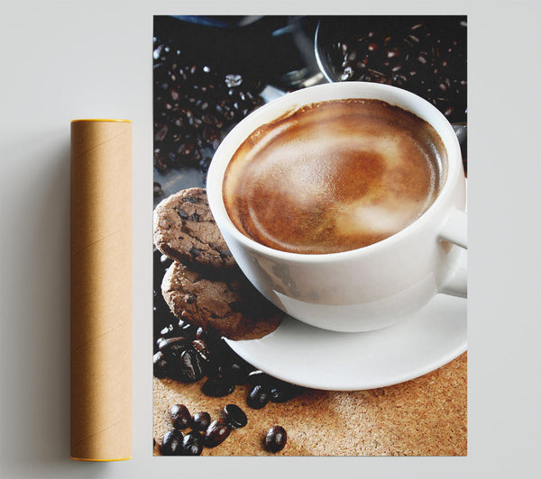 Cappuccino Treat Poster