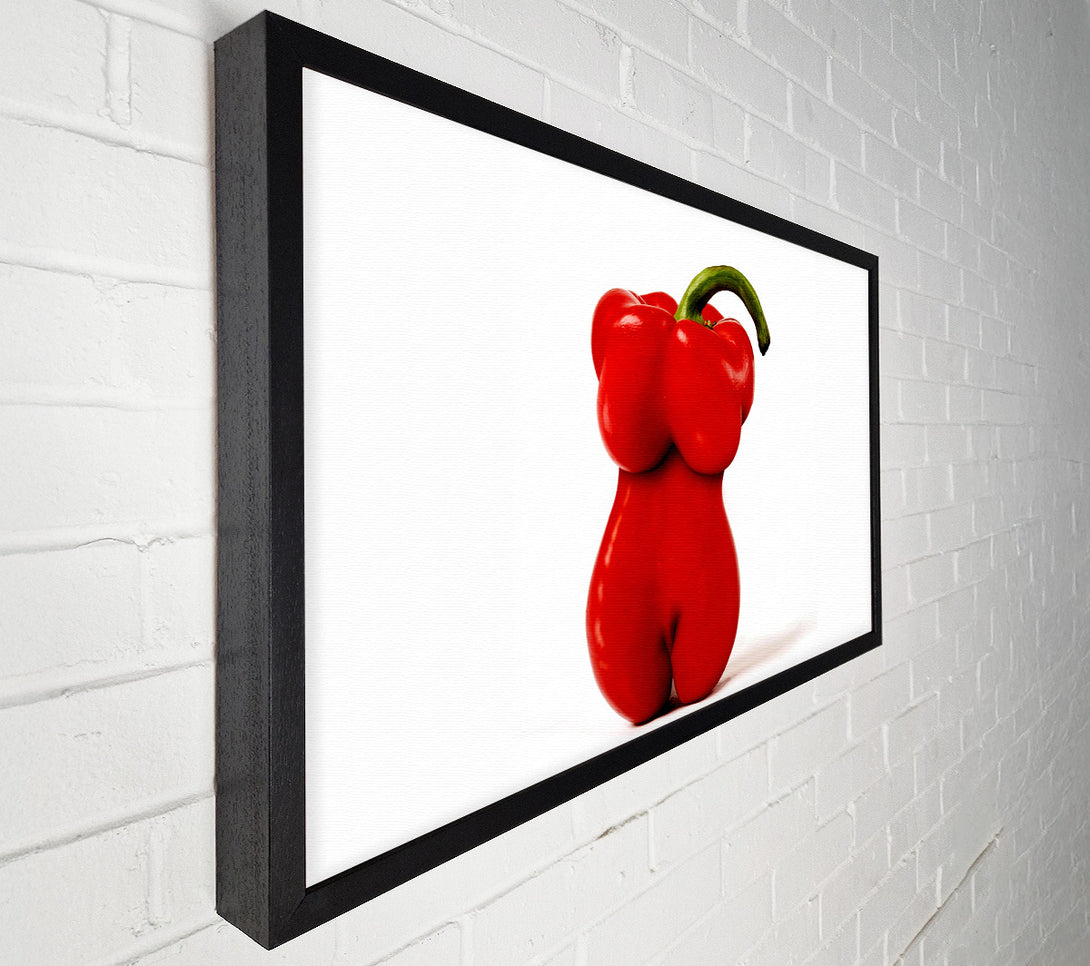  A Canvas Print of Red Hot Pepper Canvas Print