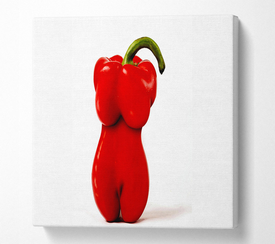  A Canvas Print of Red Hot Pepper Canvas Print