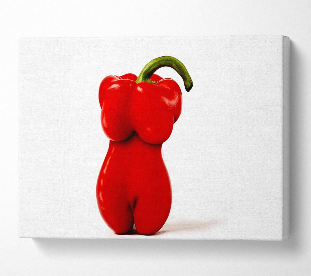  A Canvas Print of Red Hot Pepper Canvas Print