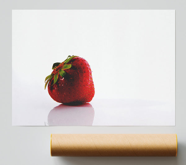 Lonely Strawberry Poster