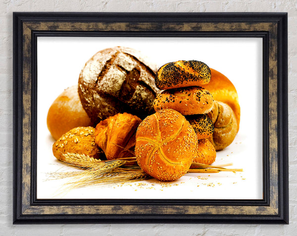 Bread Choice Framed Print