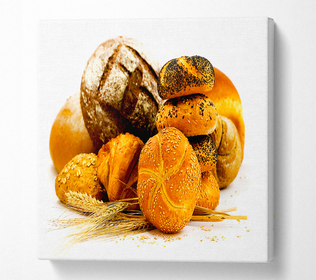  A Canvas Print of Bread Choice Canvas Wall Art