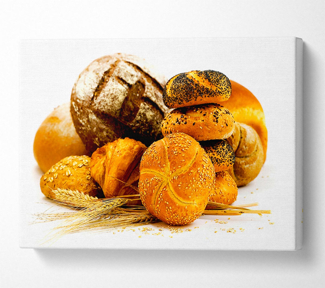  A Canvas Print of Bread Choice Canvas Wall Art