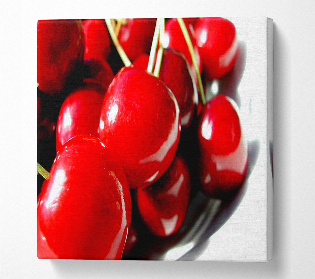  A Canvas Print of Red Cherry Treat Canvas Art