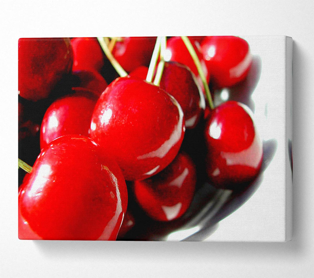  A Canvas Print of Red Cherry Treat Canvas Art