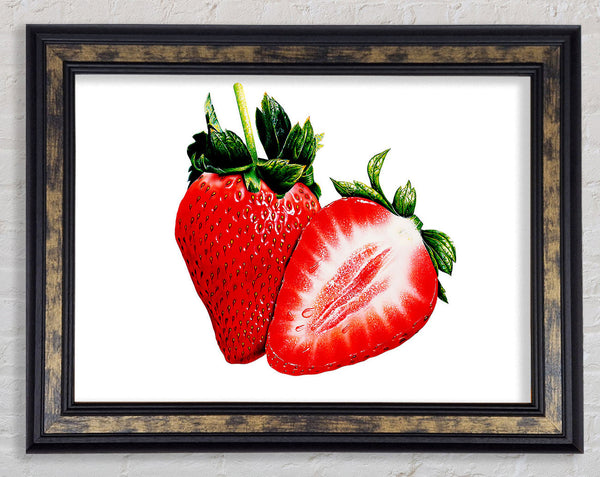 Strawberrys Framed Print