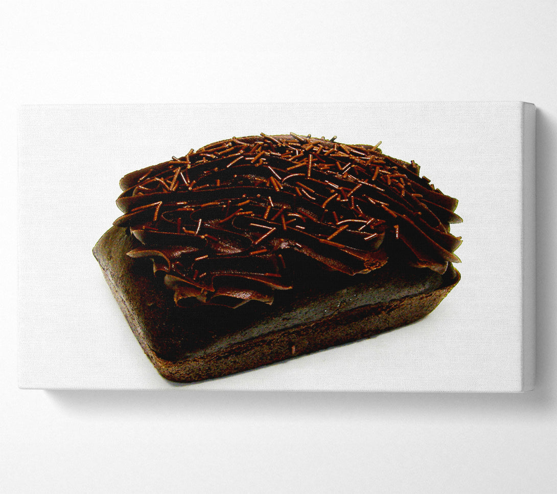  A Canvas Print of Chocolate Cake Heaven Canvas Print