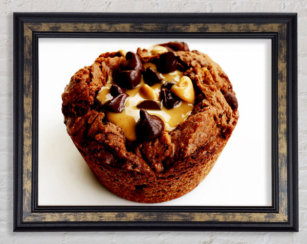 Chocolate Caramel Muffin Framed Print