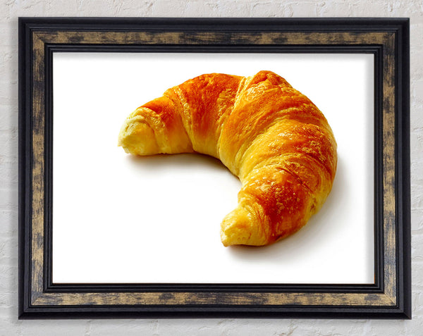 Croissant Delight Framed Print
