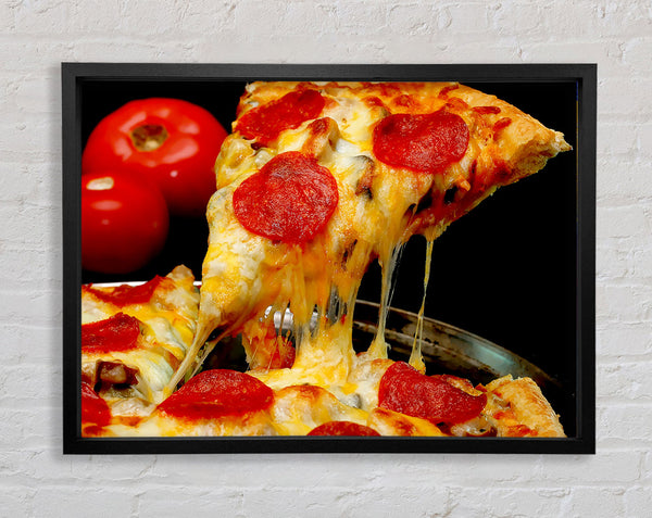Pizza Heaven Framed Print