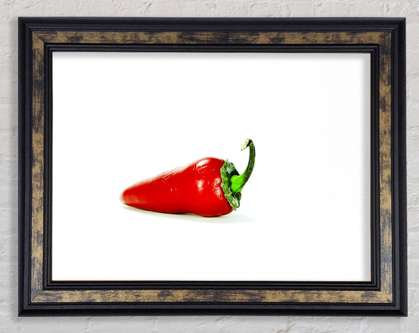 Hot Pepper Framed Print