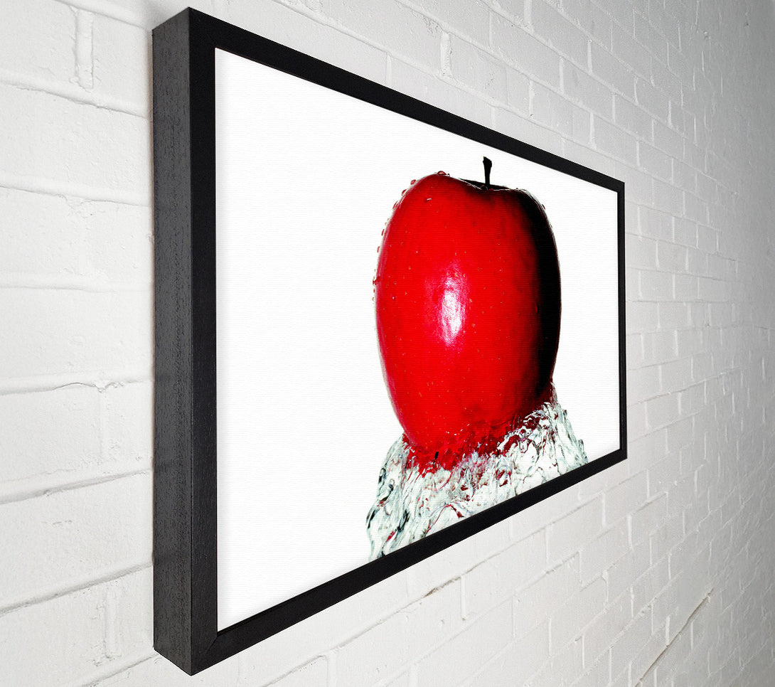  A Canvas Print of Red Apple Wave Canvas Art