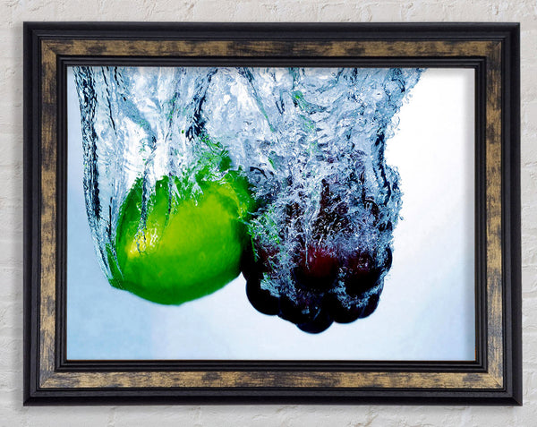 Fruit Bomb Framed Print
