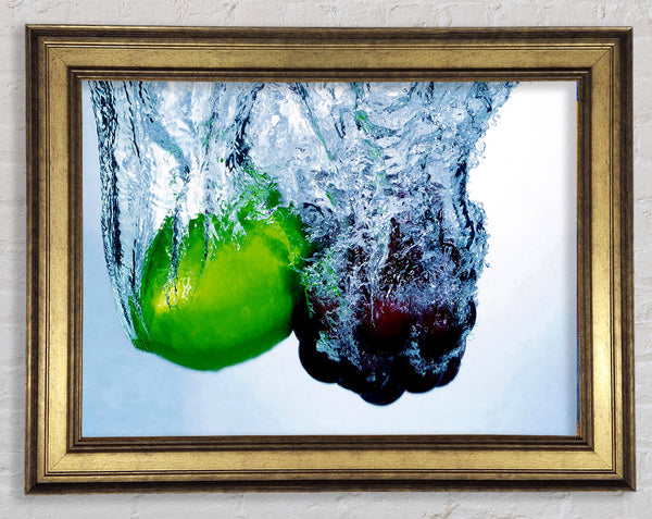 Fruit Bomb Framed Print