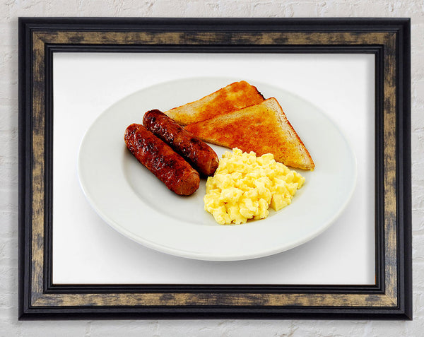 Scrambled Egg Framed Print