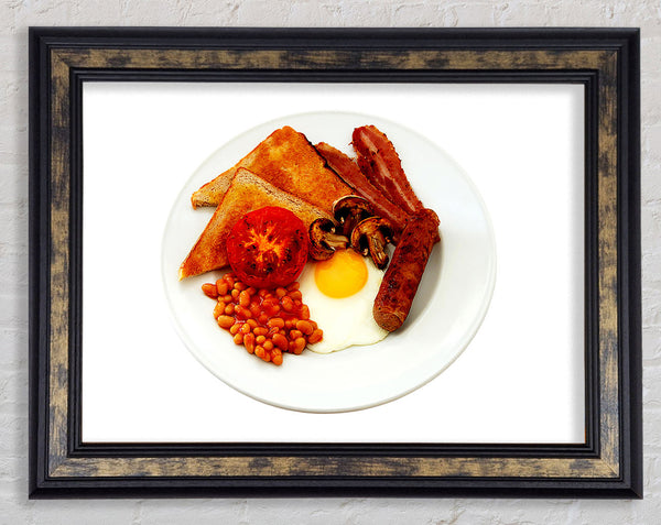 Full English Fry-Up Framed Print