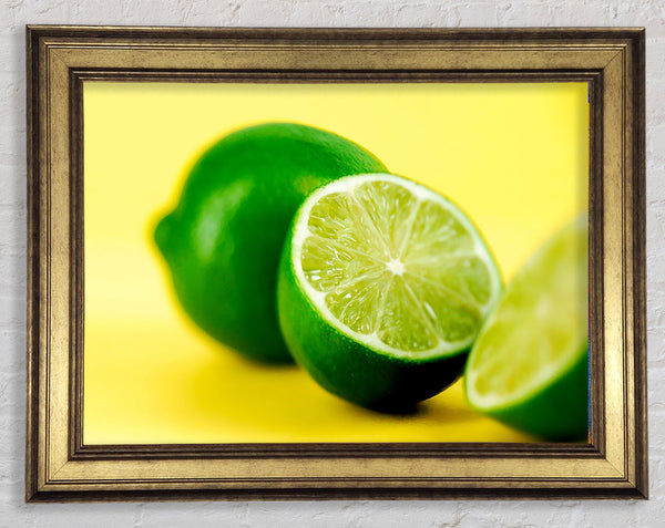 Limettenhälften