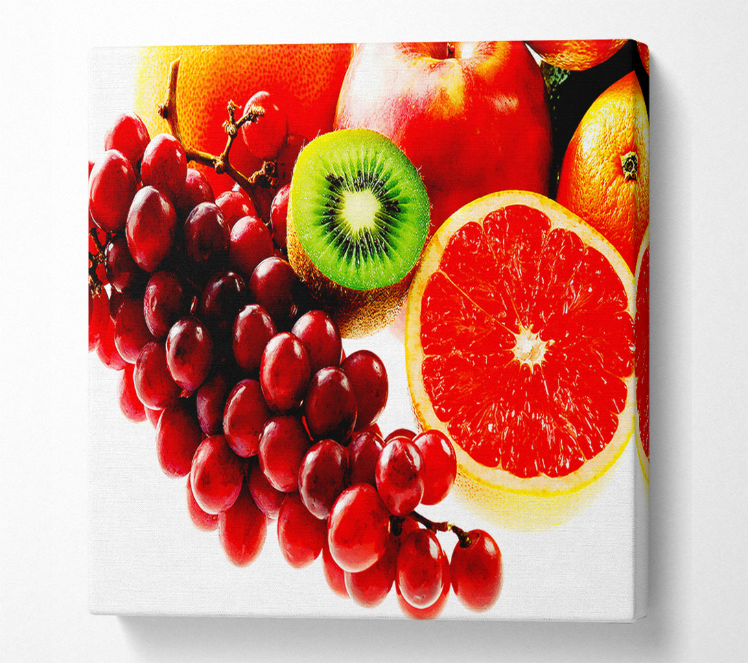 A Canvas Print of Fruit Infusion Canvas Print
