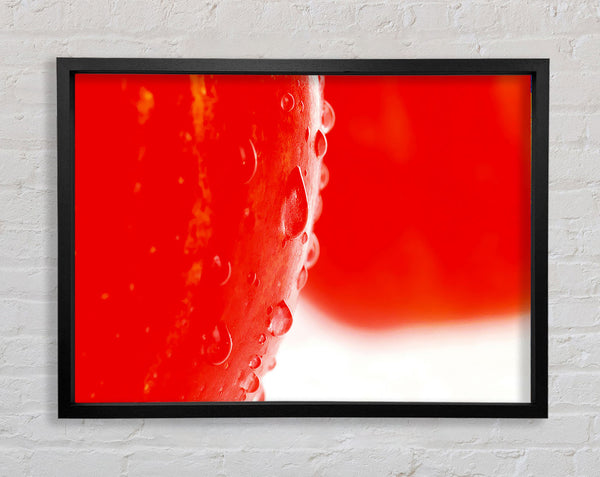 Roter Apfel Nahaufnahme