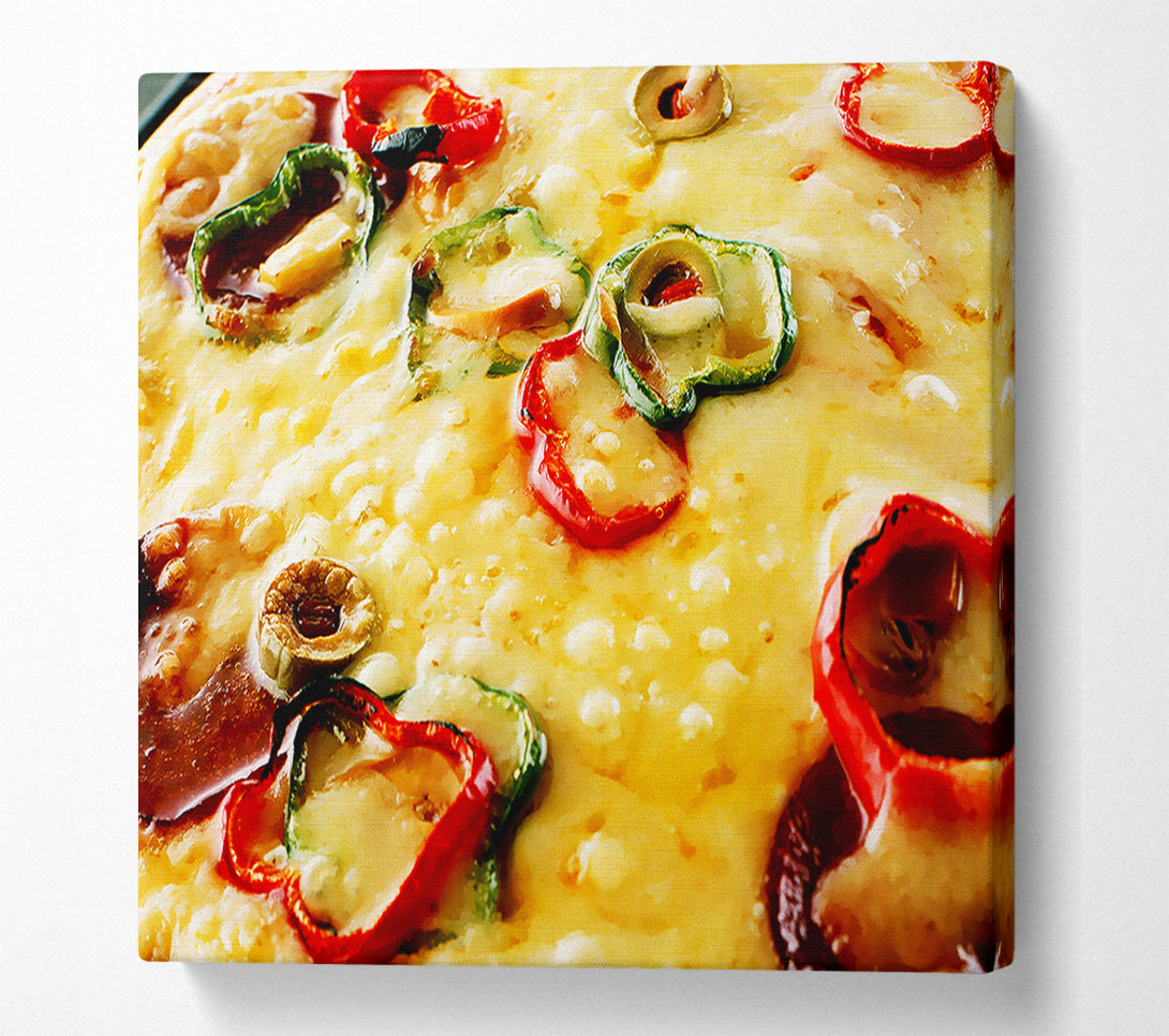  A Canvas Print of Nothing But Pizza Canvas Art