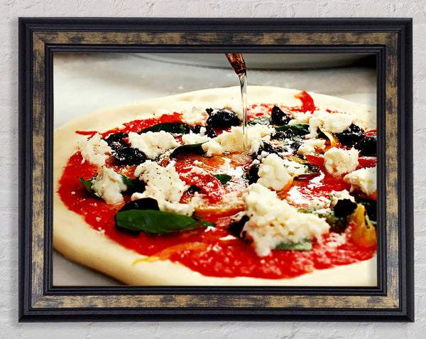Italian Pizza Framed Print