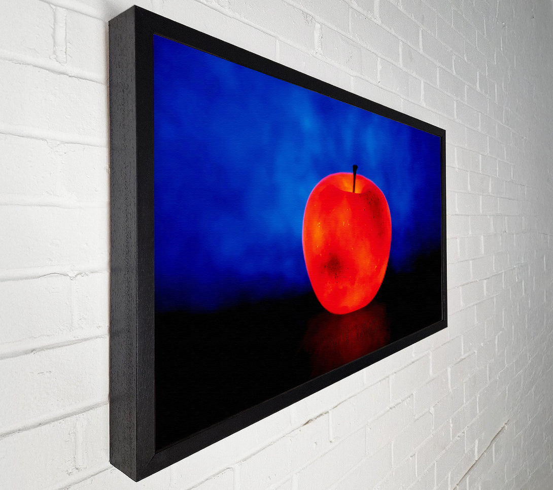  A Canvas Print of Red Apple Glow Canvas Wall Art