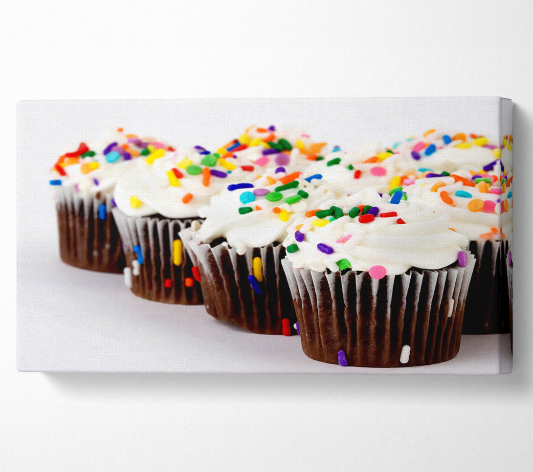  A Canvas Print of Cupcake Srinkles Canvas Print