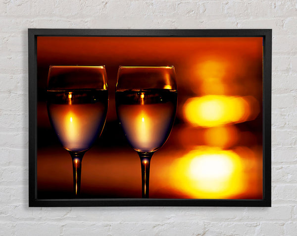 Weinliebhaber bei Sonnenuntergang