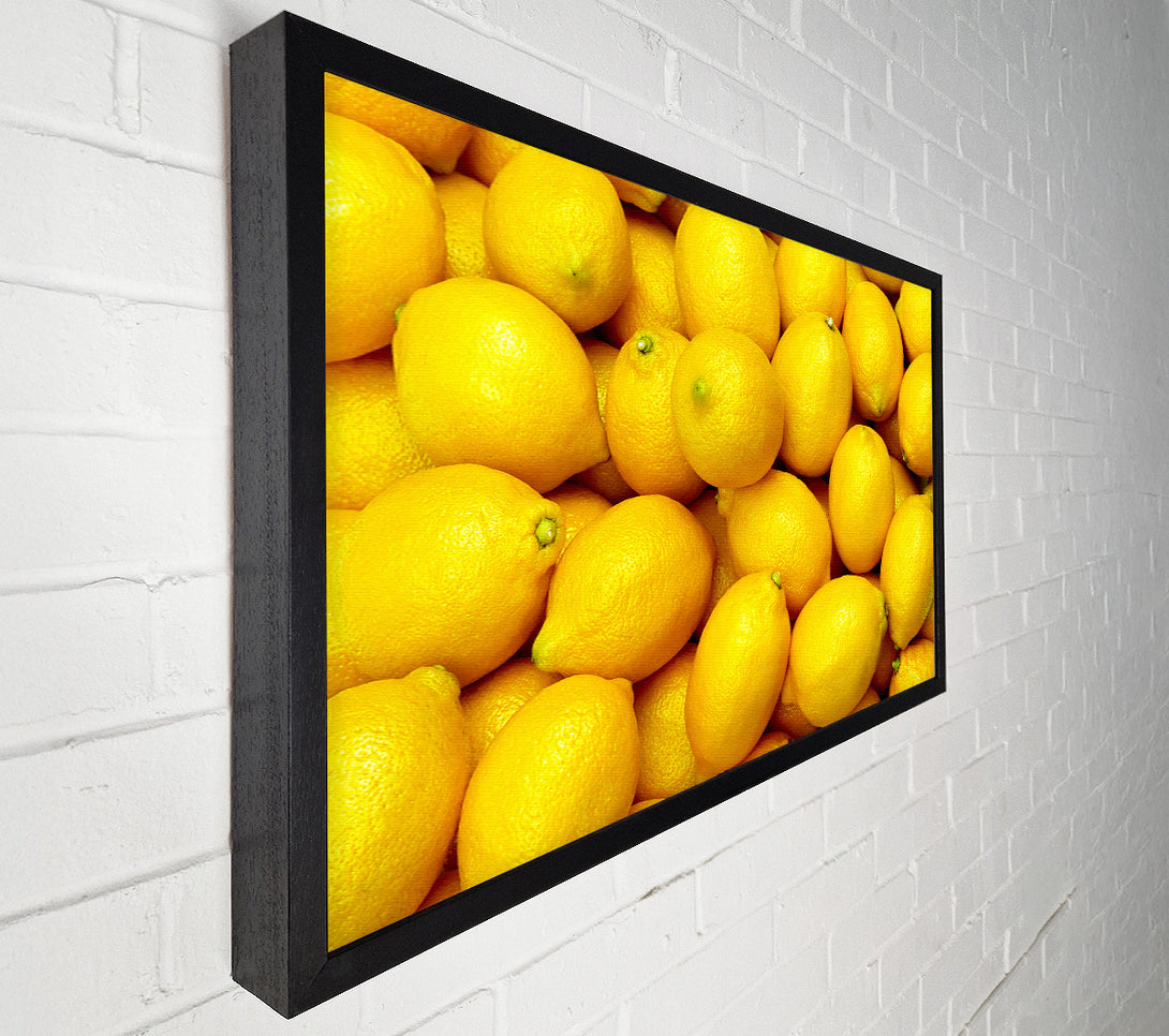  A Canvas Print of Nothing But Lemons Canvas Art