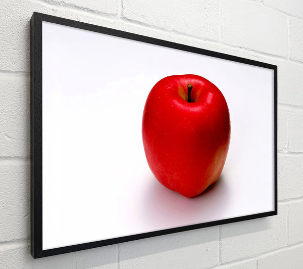 Single Red Apple