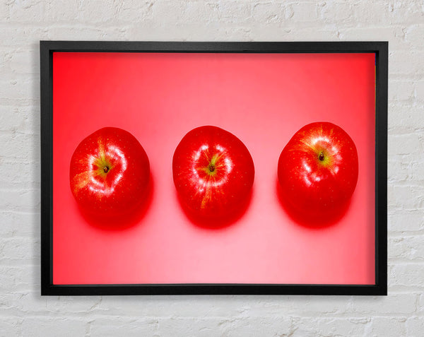 Rotes Apfel-Trio