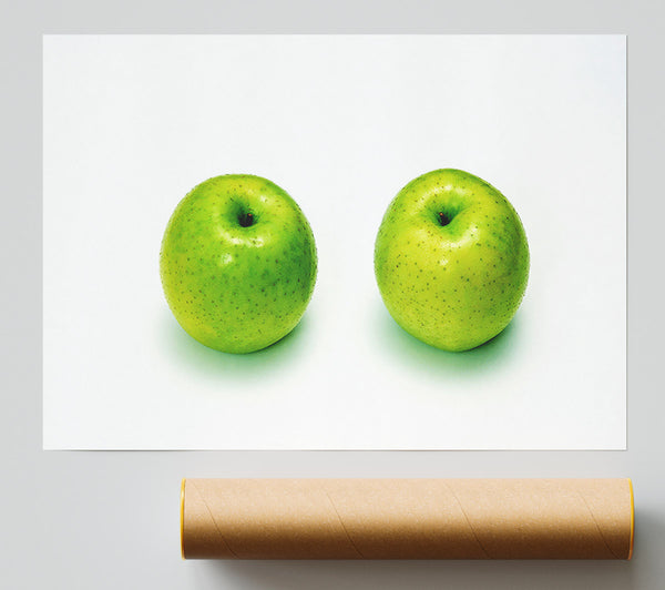 Apple Twins Poster