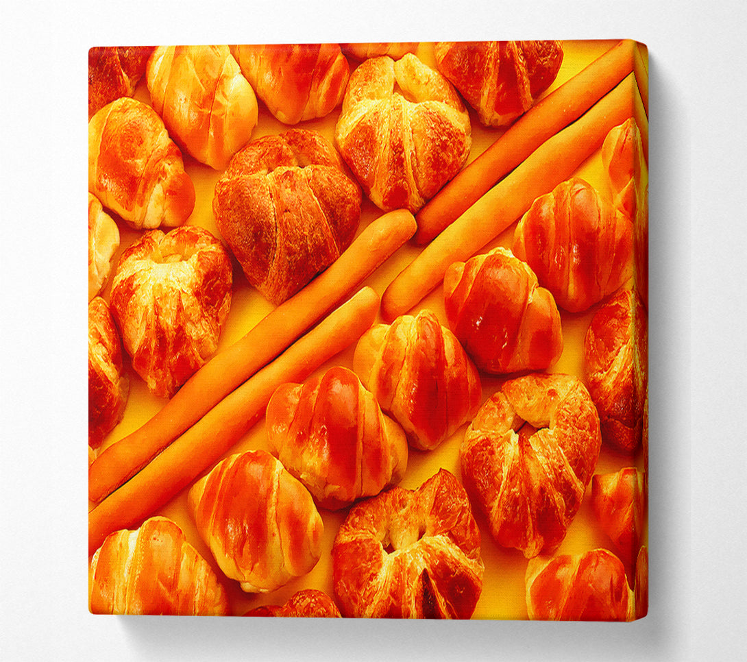  A Canvas Print of Bakery Selection Canvas Wall Art