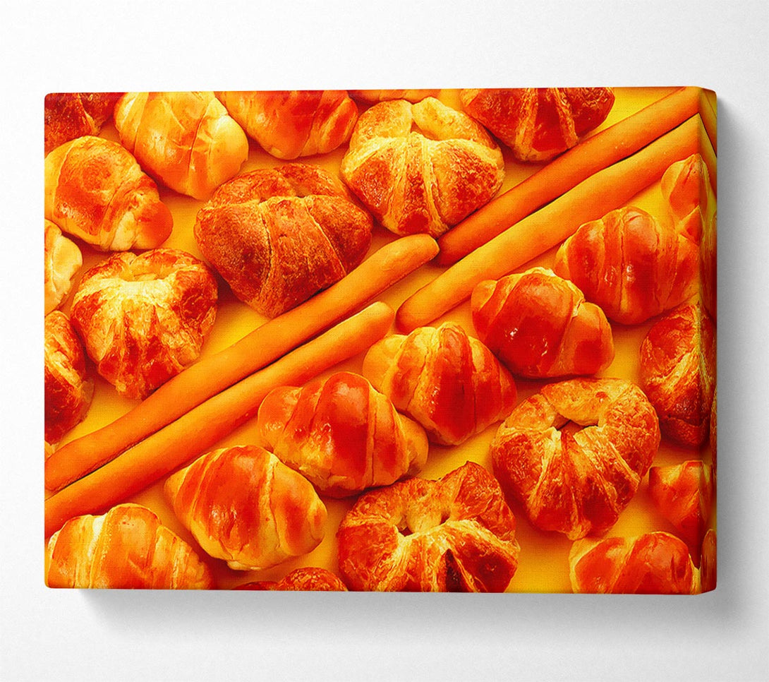  A Canvas Print of Bakery Selection Canvas Wall Art