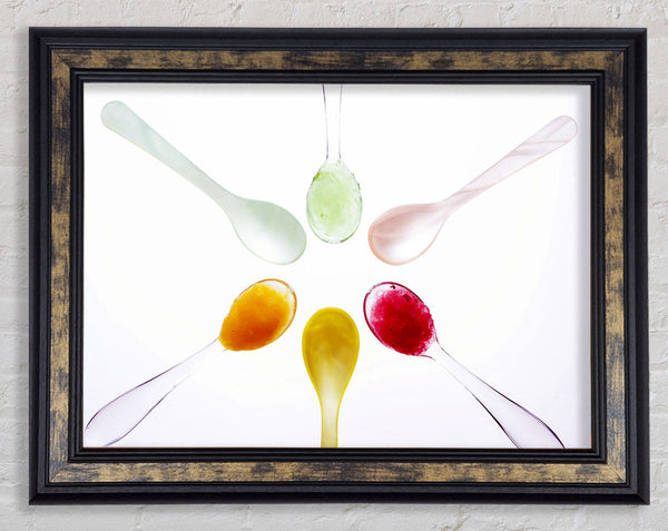 Sorbet Choice Framed Print
