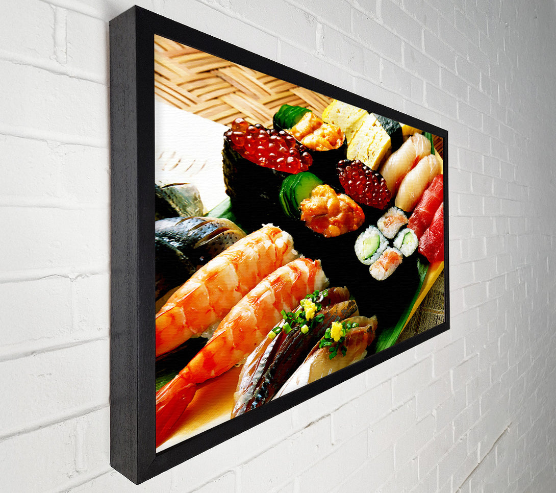  A Canvas Print of Sushi Bar Canvas Wall Art