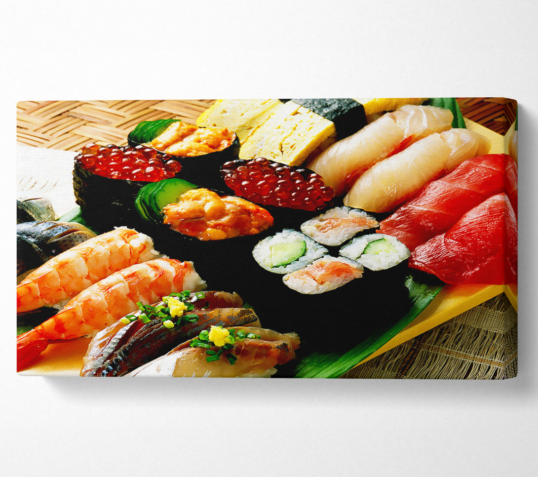  A Canvas Print of Sushi Bar Canvas Wall Art