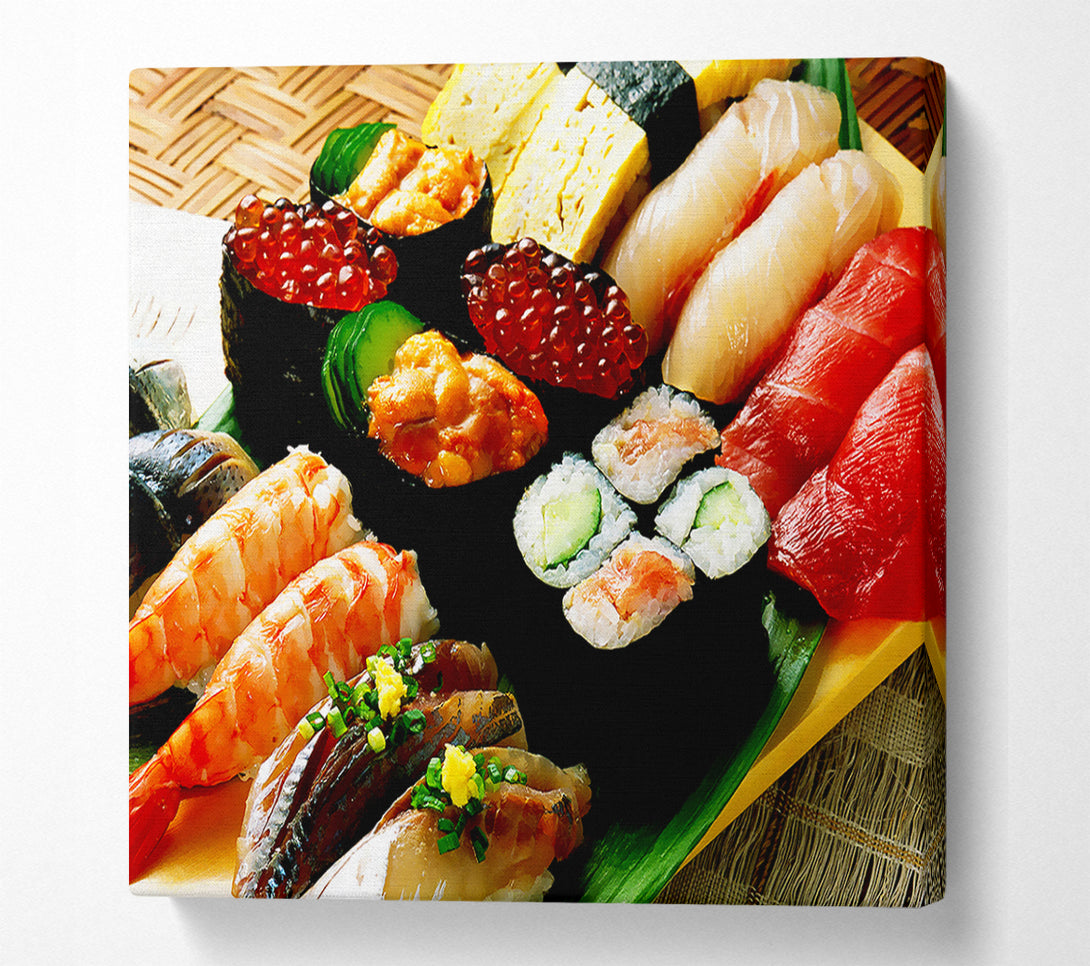  A Canvas Print of Sushi Bar Canvas Wall Art