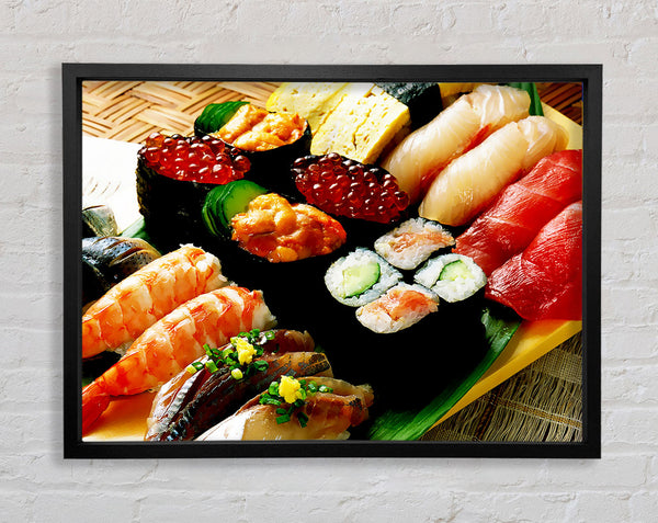 Sushi Bar Framed Print